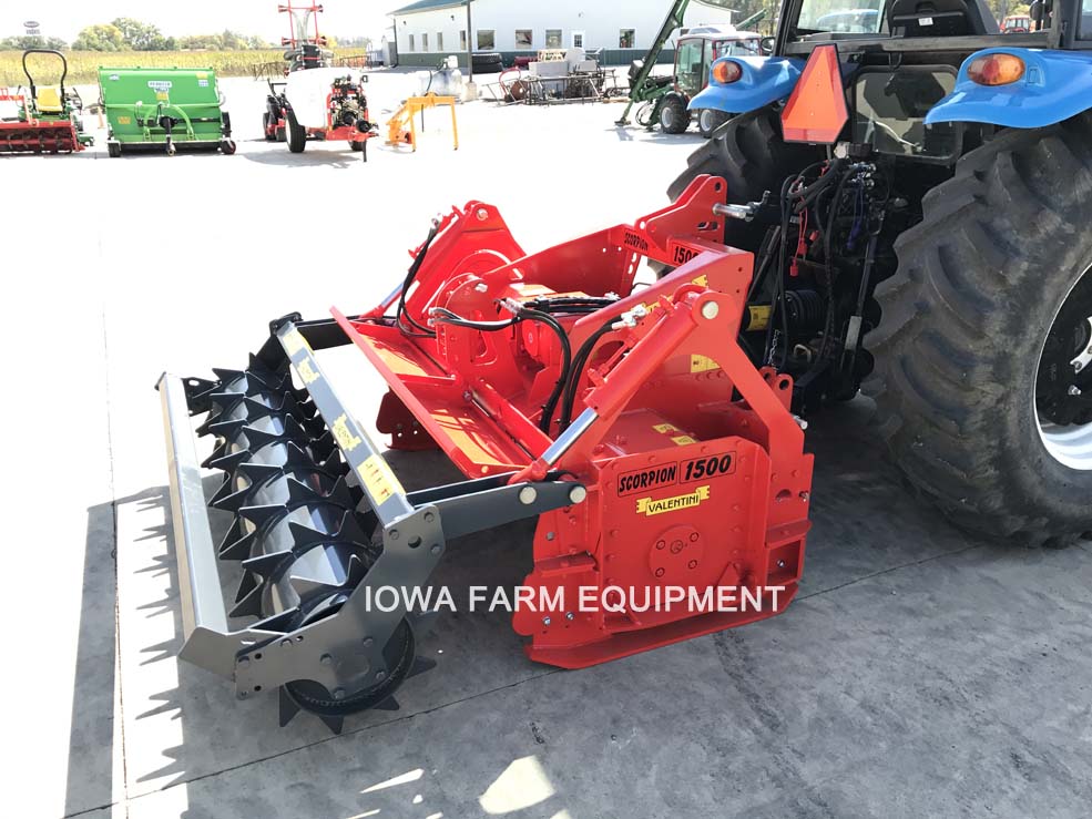 PTO Powered Forestry Tillers